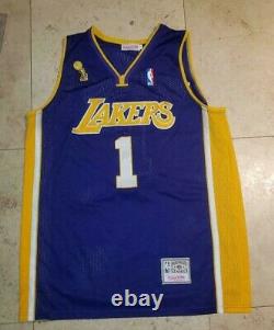 NBA HOF PHIL JACKSON Autographed SIGNED los angeles LAKERS JERSEY WITH COA