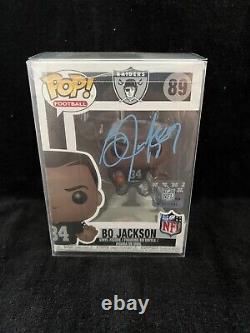 NFL BO JACKSON signed Raiders Funko Pop 89 Beckett Authentic Autograph