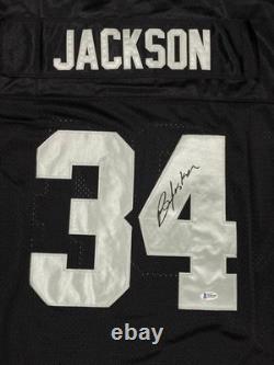 NFL Jersey 1987 LA Raiders BO JACKSON Hand Signed Autographed Beckett COA