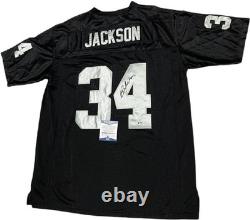 NFL Jersey 1987 LA Raiders BO JACKSON Hand Signed Autographed Beckett COA