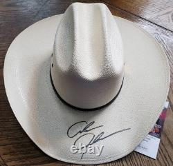 NICE Signed Autographed Alan Jackson Cowboy Hat Music Country JSA COA Stetson