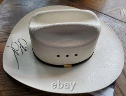 NICE Signed Autographed Alan Jackson Cowboy Hat Music Country JSA COA Stetson
