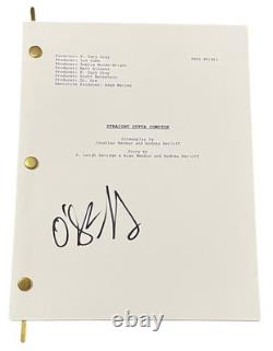 O'Shea Jackson Signed Autographed Straight Outta Compton Full Movie Script