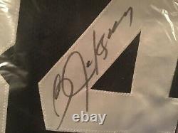OAKLAND RAIDERS Bo Jackson Autographed Signed Black Jersey Beckett Witnessed