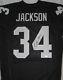 Oakland Raiders BO JACKSON Signed Custom Black Jersey AUTO JSA