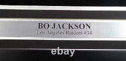 Oakland Raiders Bo Jackson Autographed Signed Framed Black Jersey Beckett 177404