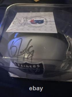 Oakland Raiders Bo Jackson Signed Autographed Mini Helmet BAS Beckett