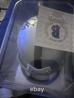 Oakland Raiders Bo Jackson Signed Autographed Mini Helmet BAS Beckett
