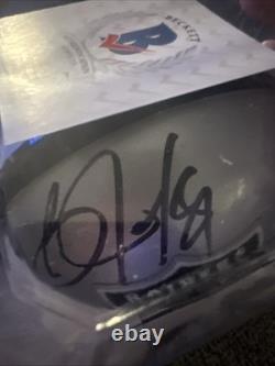 Oakland Raiders Bo Jackson Signed Autographed Mini Helmet BAS Beckett
