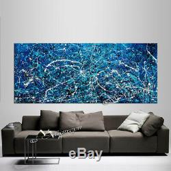 Oil Painting 72 Jackson Pollock Style, thick layers contemporary wall art, Palett