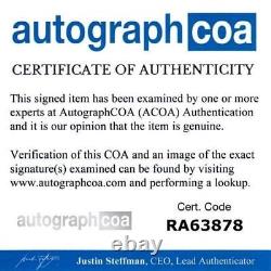 Orianthi Autographed Signed Guitar Michael Jackson Guitarist ACOA