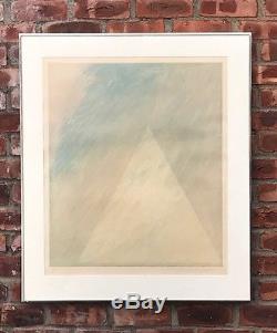 Original Abstract Lithograph By Abstract Artist Herb Jackson. Signed