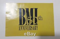 Original Autograph Michael Jackson Memorabilia BMI AWARD 1990 signed smile promo