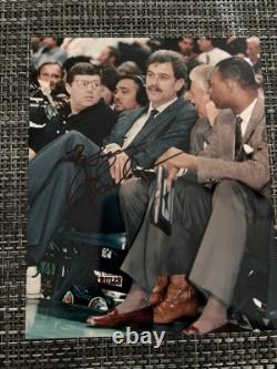 PHIL JACKSON CHICAGO BULLS Signed Autographed 8X10 PHOTO Personalized To Jim