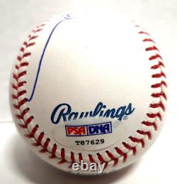 PSA Reverend Jesse Jackson Peace Signed Autographed Auto MLB Baseball