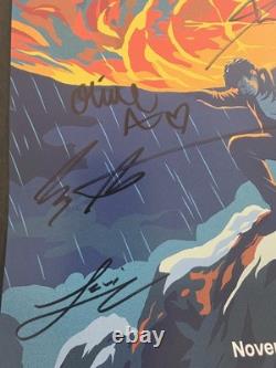 Percy Jackson Exclusive Signed Poster Autographed SDCC 2026 Season 3 Cast