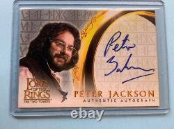 Peter Jackson Auto 2002 Lord Of The Rings The Two Towers