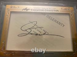 Phil Jackson 2013 Leaf Masterpiece Cut Signature Auto Signed Auto 1/1