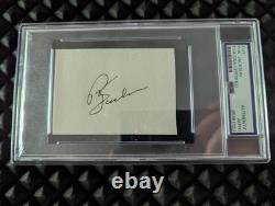 Phil Jackson HOF Signed/Autographed Bulls/Lakers PSA/DNA