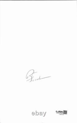 Phil Jackson NBA Coach Signed/Autographed Eleven Rings Book JSA 201828