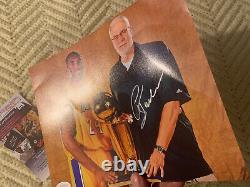 Phil Jackson Signed 8 X10 Photo Lakers Basketball JSA Authentication COA See Pix