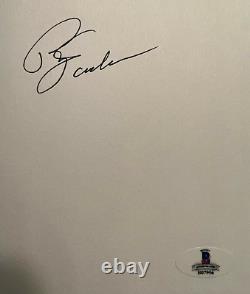Phil Jackson Signed Autograph Eleven Rings Book Chicago Bulls Lakers Beckett Coa