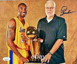 Phil Jackson Signed Autographed 8x10 Photo Los Angeles Lakers JSA Coa GOAT Kobe