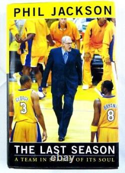 Phil Jackson Signed Autographed Book The Last Season Lakers JSA AH71391