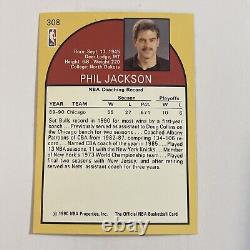 Phil Jackson Signed / Autographed NBA HOOPS Card