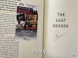 Phil Jackson autographed signed autograph Lakers Last Season hardcover book JSA