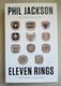 Phil Jackson signed autographed Eleven Rings hardcover book