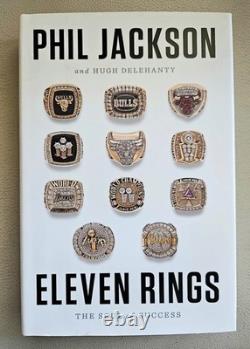 Phil Jackson signed autographed Eleven Rings hardcover book