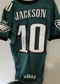 Philadelphia Eagles Authentic Signed Jersey + helmet + football Vick Jackson McC