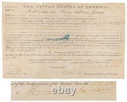 President Andrew Jackson Signed Alabama Land Grant after Indian Removal Act JSA