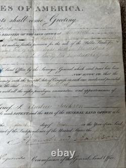 President Andrew Jackson Signed Alabama Land Grant after Indian Removal Act JSA