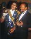 QUINCY JONES Authentic Hand-Signed with MICHAEL JACKSON GRAMMYS 8x10 Photo