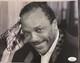 Quincy Jones, signed Autographed, Photo 8x10 Bxw, Michael Jackson, thriller