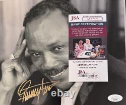 Quincy Jones, signed Autographed, Photo 8x10 Bxw, Michael Jackson, thriller