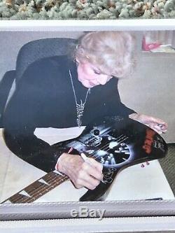 RARE Friday 13th Movie Jason Voorhees Jackson Guitar Graphic Signed Autographed