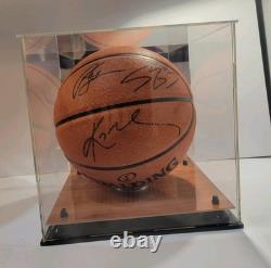 RARE KOBE Bryant + SHAQ + Phil Jackson signed basketball authentic autographed