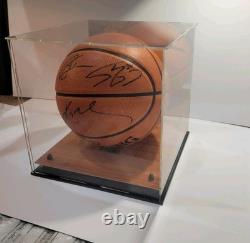 RARE KOBE Bryant + SHAQ + Phil Jackson signed basketball authentic autographed
