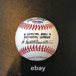 RARE Michael Jackson Signed Autographed National League Baseball PSA DNA COA