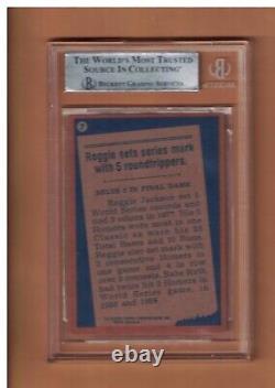 REGGIE JACKSON AUTOGRAPHED 1978 TOPPS BASEBALL Card SIGNED NEW YORK BECKETT AUTH