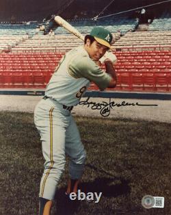 REGGIE JACKSON SIGNED AUTOGRAPHED 8x10 PHOTO OAKLAND A'S LEGEND RARE BECKETT BAS