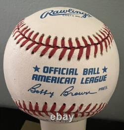 REGGIE JACKSON SIGNED AUTOGRAPHED OAL BASEBALL! Yankees, Athletics, Angels