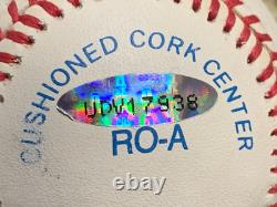 REGGIE JACKSON Signed Autographed OAL Baseball Inscribed Mr. October UDA