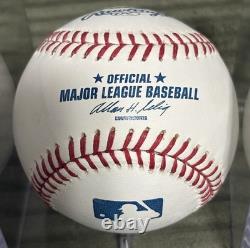 REGGIE JACKSON Signed OMLB Baseball with I must Kill The Queen FANATICS Naked Gun