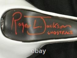 ROGER JACKSON Signed GHOSTFACE MASK Autograph SCREAM BAS JSA COA