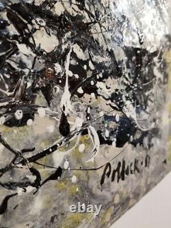 Rare Jackson Pollock Painting Framed