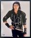 Rare Michael Jackson Signed Autograph 8X10 Photo BAD PSA Authenticated Read